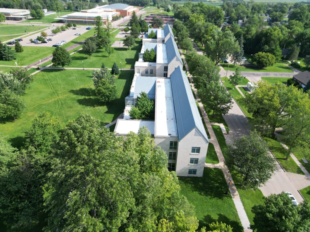 Grinnell College Dorms Zinc Standing Seam Roof